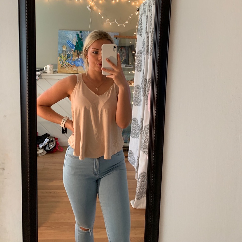 Suede tank